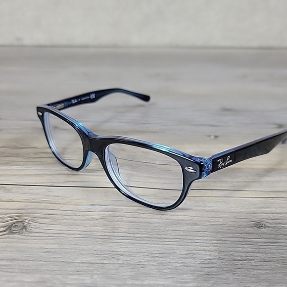 Ray-Ban RB 1555 3667 Kids Eyeglasses Frames Blue 46-16-125 Full Rim - Picture 2 of 9